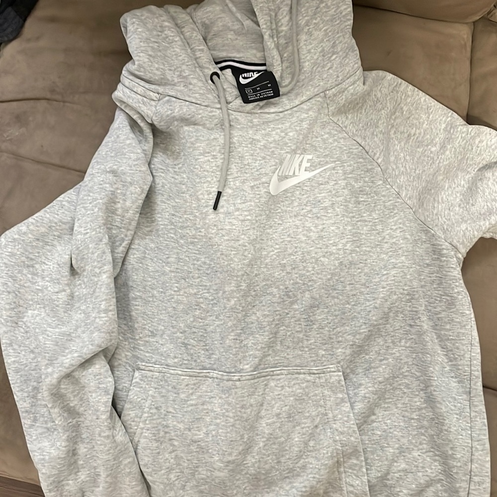 Grey Medium Nike hoodie. In great condition
